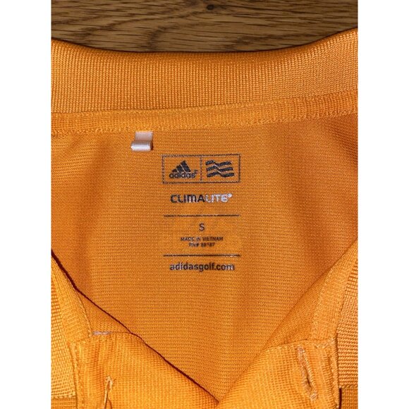 Adidas Trump National Golf Club Mens Orange Polo Shirt Small - Picture 3 of 3